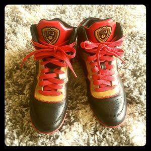 Size 7.5 Exclusive High-Top Fila Italia Sneakers